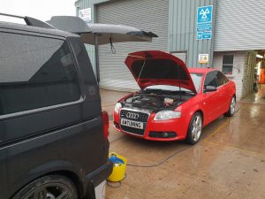 Read more about the article Audi A4 S Line Hydrogen Engine Cleaning